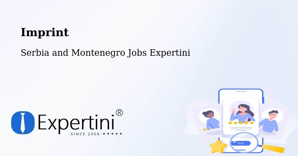 Imprint – Saint Hyacinthe - Serbia and Montenegro Jobs Expertini